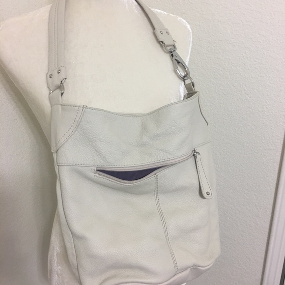 Stone & Co Off White Beigh Purse Bucket Bag - Picture 2 of 8